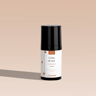 Crème de nuit 100 % naturelle | Peau sensible