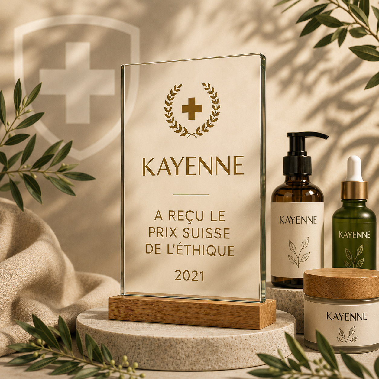 KAYENNE A REÇU LE PRIX SUISSE DE L'ÉTHIQUE 2021