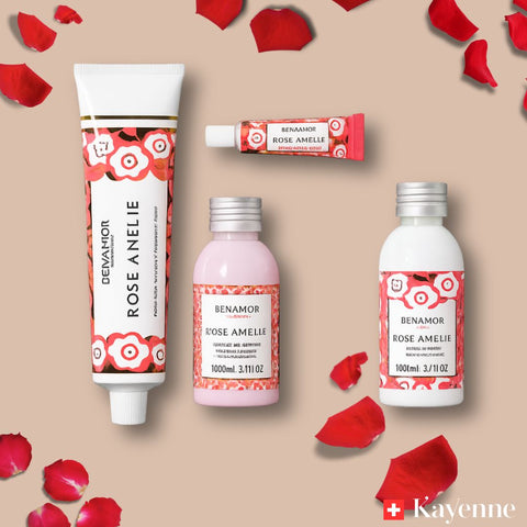 Coffret Corps: parfum Rose Amélie