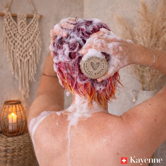 Shampoing solide | Cheveux gras ou colorés