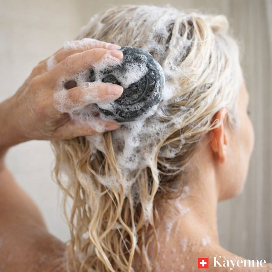 Shampoing solide | Pour cheveux blonds et blancs