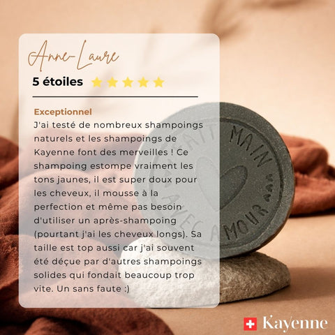 Shampoing solide | Pour cheveux blonds et blancs