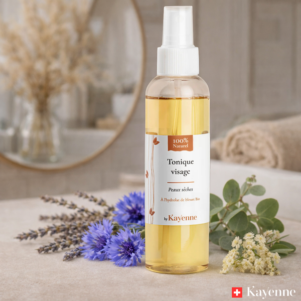 Bio-Kornblumen-Hydrolat-Gesichtswasser | Trockene Haut