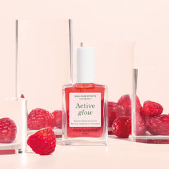 Active Glow Rasperry: the gloss