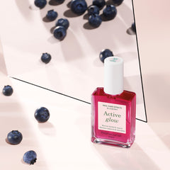 Active Glow Blueberry: the gloss