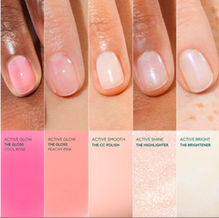 Active Glow Rasperry: the gloss