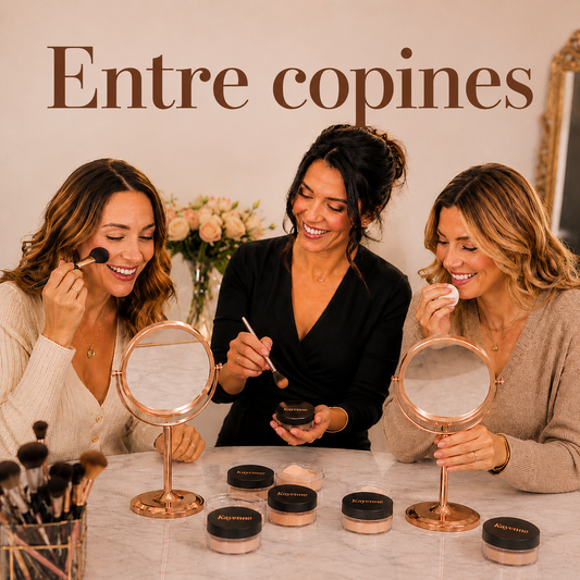 Make-up-Kurs unter Freundinnen