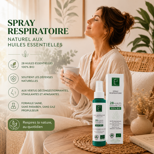 Riechspray mit 28 ätherischen Ölen