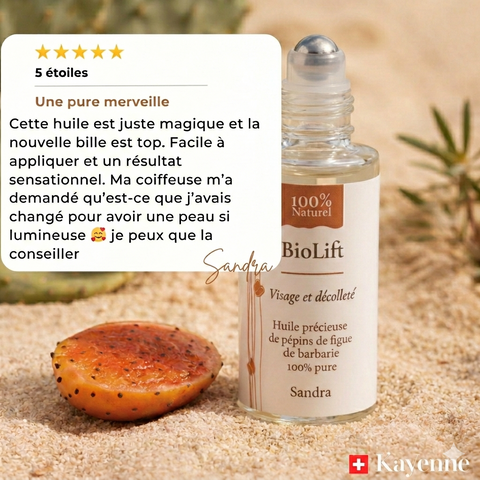 BioLift | Huile pure de Pépins de Figue de Barbarie