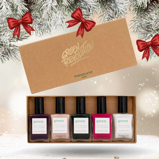Coffret de 5 vernis Green | Les traditionnels
