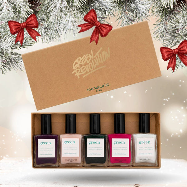 Coffret de 5 vernis Green | Les traditionnels