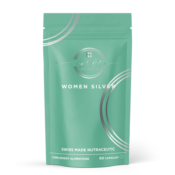 CapilActive Woman Silver | Repousse et fortifiant cheveux pour les +45 ans