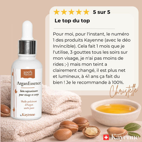 ArganEssence| Huile précieuse d'Argan