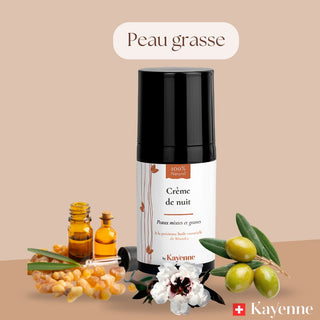 Crème de nuit | 100 % naturelle