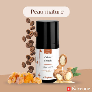 Crème de nuit  | 100 % naturelle