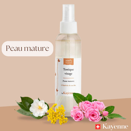 Bio-Rosen-Hydrolat-Gesichtswasser | Reife Haut