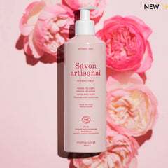 Savon liquide Artisanal Rose Nouvelle - 500ml