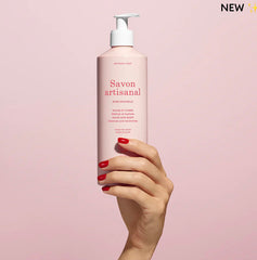 Savon liquide Artisanal Rose Nouvelle - 500ml