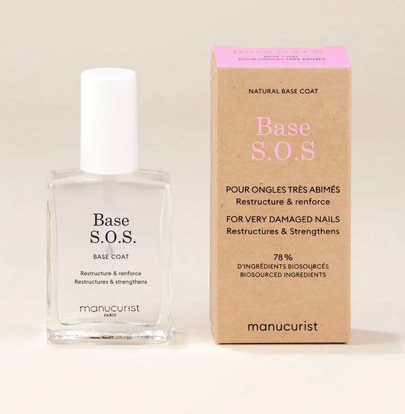Base S.O.S pour régénérer les ongles très endommagés