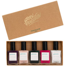 Coffret de 5 vernis Green | Les traditionnels