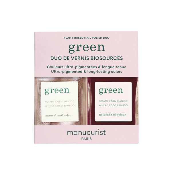 Duo Set Green - Dark Pansy & Cosmic Rose