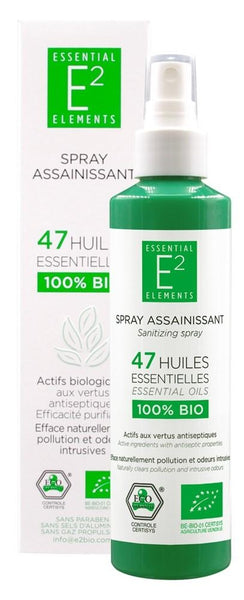 Spray assainissant BIO aux 47 huiles essentielles Biologiques